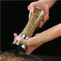Moedor De Sal E Pimenta Em Vidro E Inox Premium