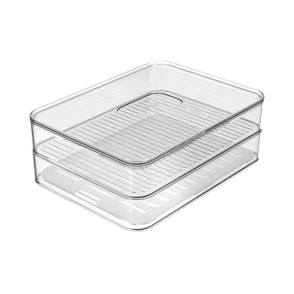 Organizador Porta Frios Duplo Empilhavel 1000L